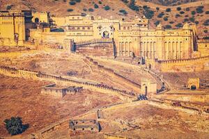 Amer Amber fort, Rajasthan, India photo