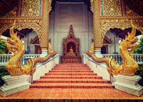 Wat Phra Singh, Chiang Mai, Tailandia foto