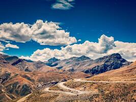 manali leh camino, ladakh, India foto