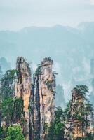 zhangjiajie montañas, China foto