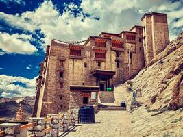 leh palacio, ladakh, India foto