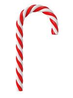 Chrismas candy cane isolated photo