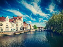 View of Bruges Brugge, Belgium photo