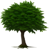 Close-up image of Tree logo. AI-Generated. png