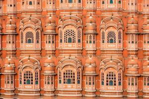 hawa mahal palacio de el vientos , jaipur, Rajasthan foto