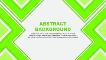Abstract Background Design Template. Abstract Banner Wallpaper Illustration. Abstract Light Green vector