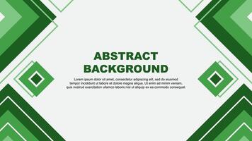Abstract Green Background Design Template. Abstract Banner Wallpaper Illustration. Abstract Green Background vector
