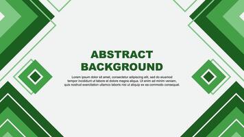 Abstract Green Background Design Template. Abstract Banner Wallpaper Illustration. Abstract Green Background vector