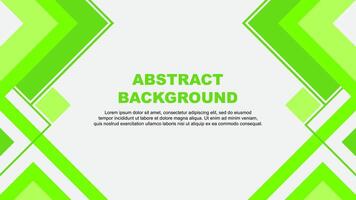 Abstract Background Design Template. Abstract Banner Wallpaper Illustration. Abstract Light Green Banner vector