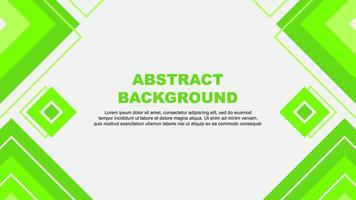 Abstract Background Design Template. Abstract Banner Wallpaper Illustration. Abstract Light Green Background vector