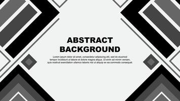 Abstract Black Background Design Template. Abstract Banner Wallpaper Illustration. Abstract Black Flag vector
