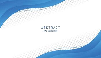 Abstract blue modern background. vector