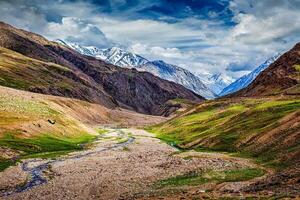 Himalayan landscape in Himalayas photo