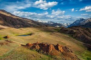 Himalayan landscape in Himalayas photo