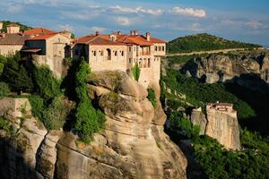 Monasteries of Meteora, Greece photo