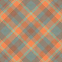 Tartan plaid pattern with texture. vector