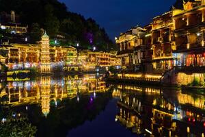 Feng Huang Ancient Town Phoenix Ancient Town , China photo