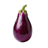 Eggplant on transparent background png