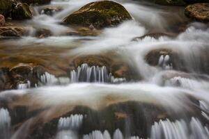 Cascade of Sibli-Wasserfall. Rottach-Egern, Bavaria, Germany photo