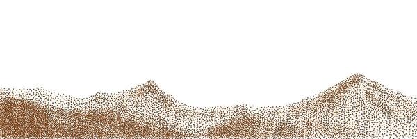 Chocolate and coffee powder, scattered cocoa on a light background. Particles of earth and dust. Brown sand texture.Top view of the cake. vector