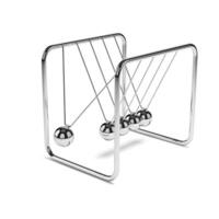 Action sequrence concept background - Newton's cradle executive photo