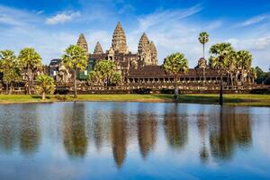 angkor wat templo. siem recoger, Camboya foto