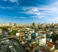 Bangkok aéreo vista, Tailandia foto