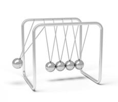 Action sequrence concept background - Newton's cradle executive photo