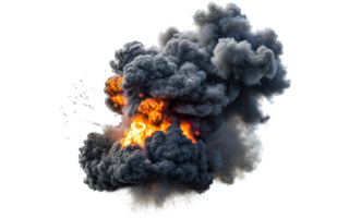 explosies, transparant achtergrond png
