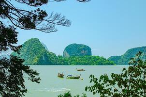 Beautiful views on the island in Phuket photo