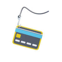 Card Phishing 3D Icon. Carding 3D Icon png