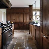 Bespoke kitchen design, country house and cottage interior design, English countryside style renovation and home decor photo