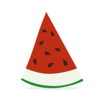 Scheibe Wassermelone. Wasser Melone. Wassermelone Illustration. png