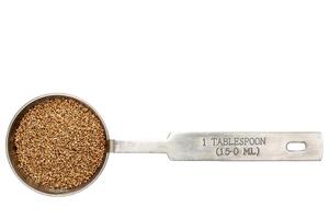 teff grain in a tablespoon photo