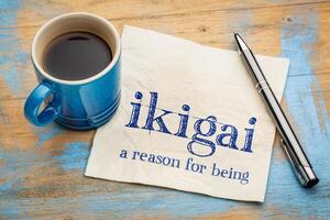 ikigai - a reason for being photo