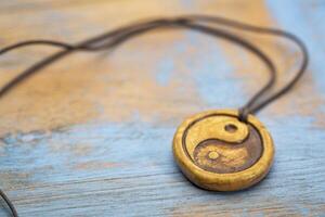 yin and yang pendant photo