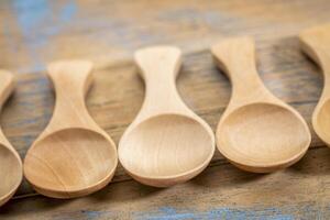 wooden spoon abstract photo