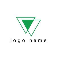 negocio empresa vistoso logo diseño vector