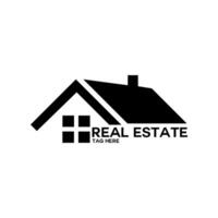 Real estate business logo design vector