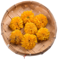 Marigold flower, illustration png