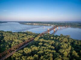 Old Chain of Rocks Bridge photo