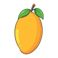 Mango cartoon Illustration flat style artwork concept vector