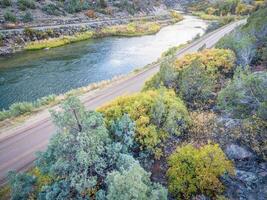 Colorado RIver aerial view photo