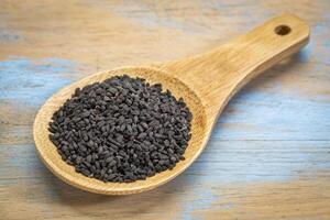 black cumin seeds photo