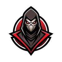 Assassin Mascot Logo Design Ninja Mascot Logo vector