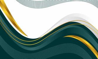 Wave abstract art background template vector