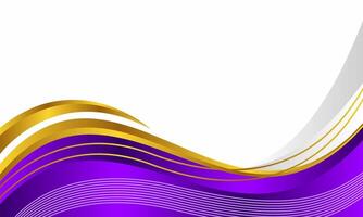 Wave abstract art background template vector