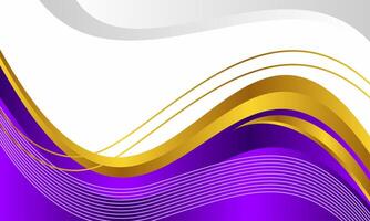 Wave abstract art background template vector