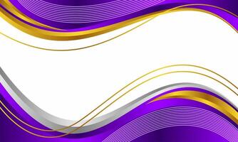 Wave abstract art background template vector