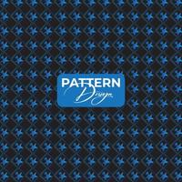 Double star shape 3D pattern design vector